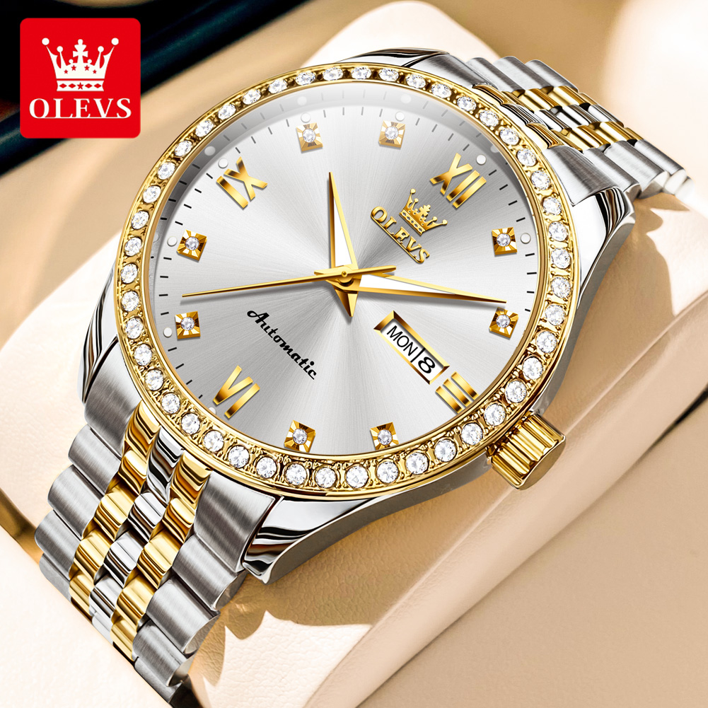 OLEVS7012 Diamond Automatic Wa - Luxury Watch Winder ulasan dan harga