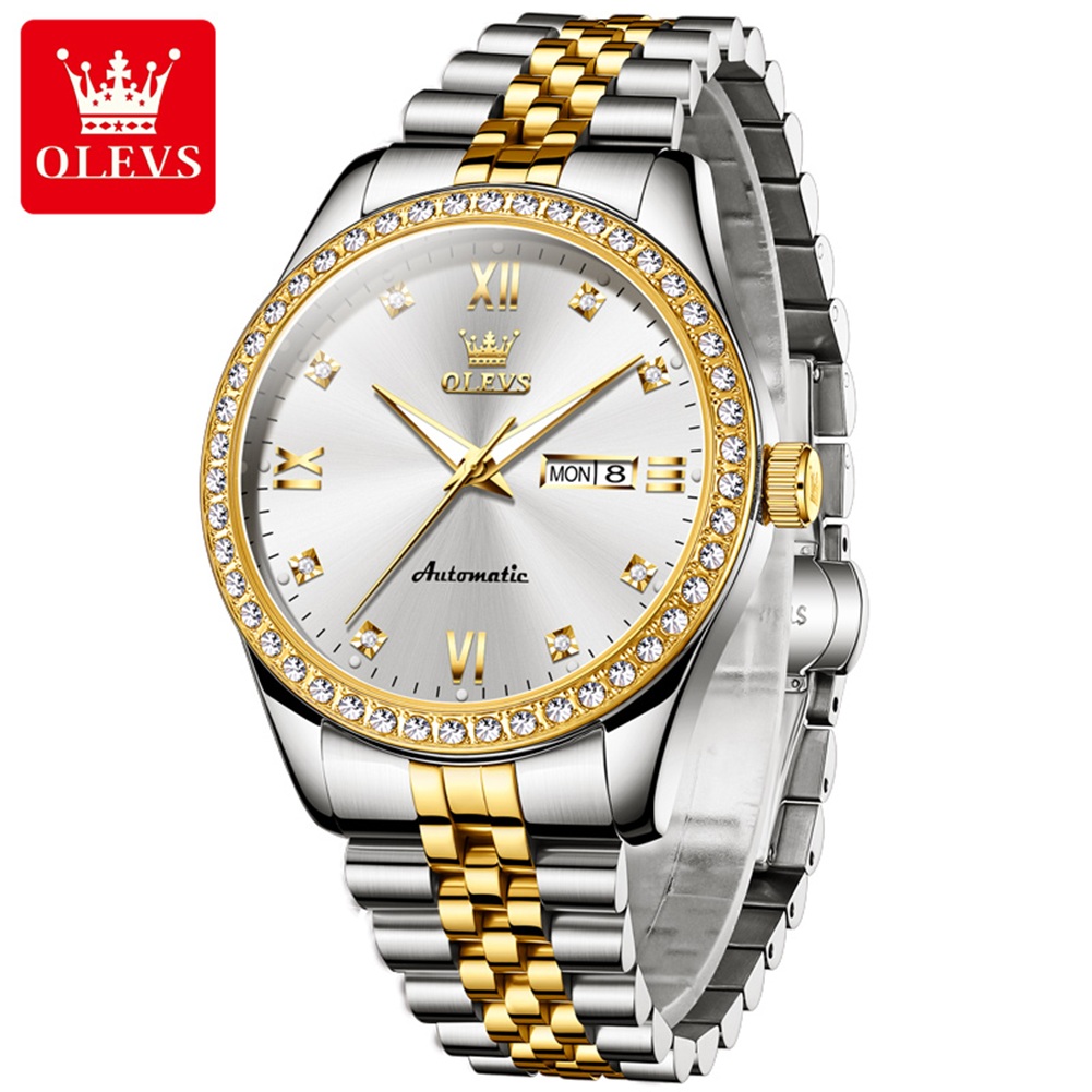 OLEVS7012 Diamond Automatic Wa - Luxury Watch Winder ulasan dan harga