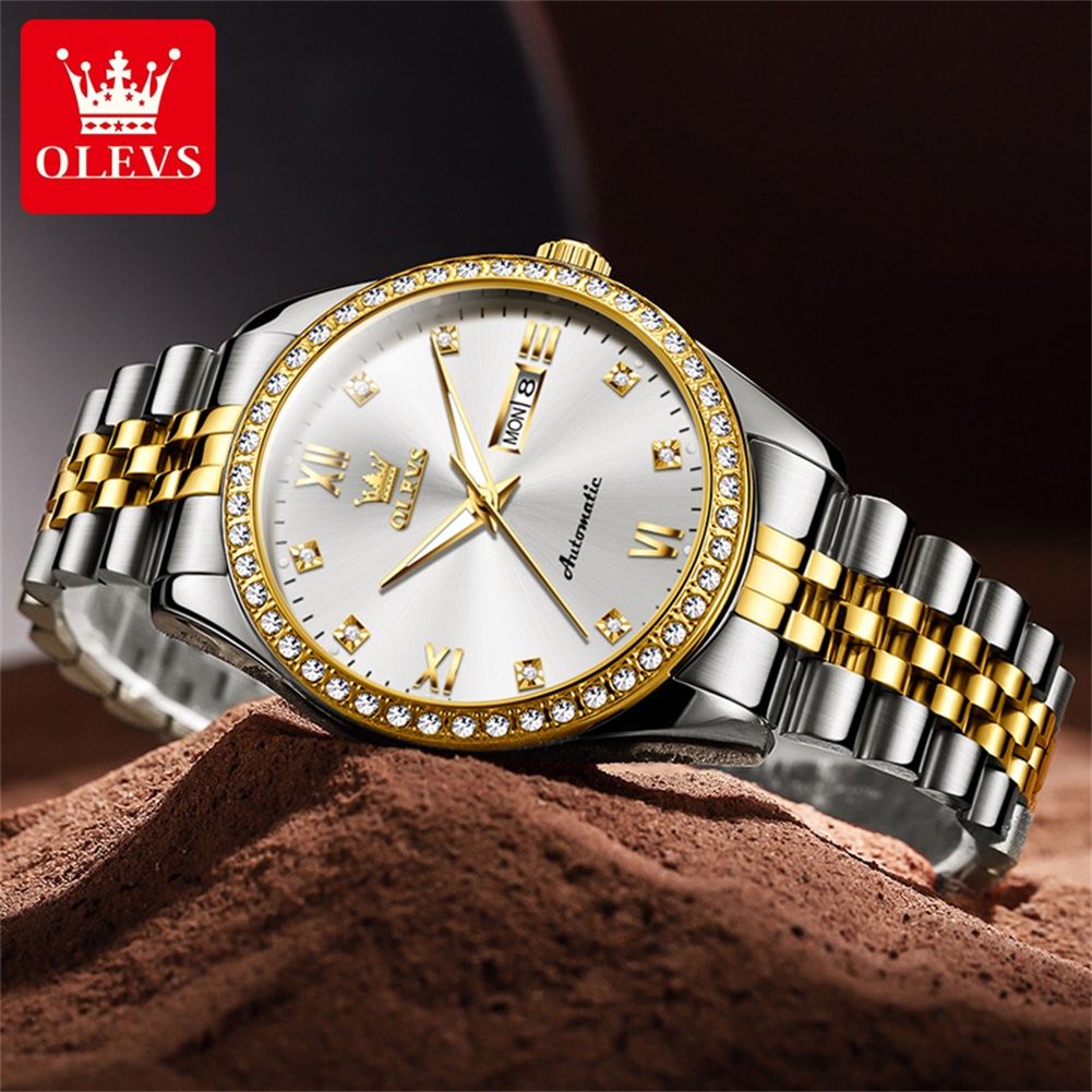 OLEVS7012 Diamond Automatic Wa - Luxury Watch Winder ulasan dan harga