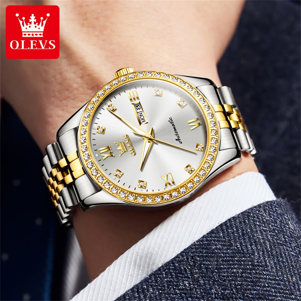 OLEVS7012 Diamond Automatic Wa - Luxury Watch Winder ulasan dan harga