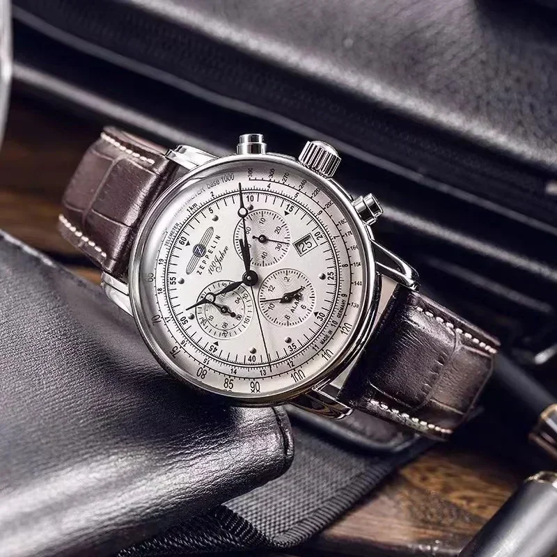 2026 New Zeppelin Automatic Da - Minute Repeater Watch ulasan dan harga