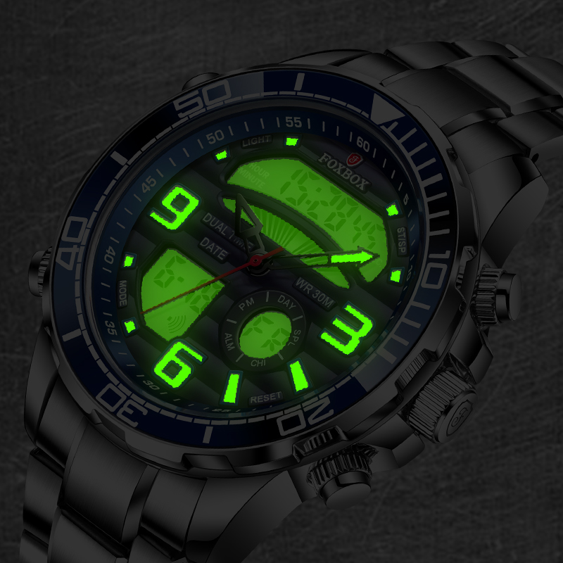 LIGE Men Watch Top Luxury Bran - Minute Repeater Watch ulasan dan harga