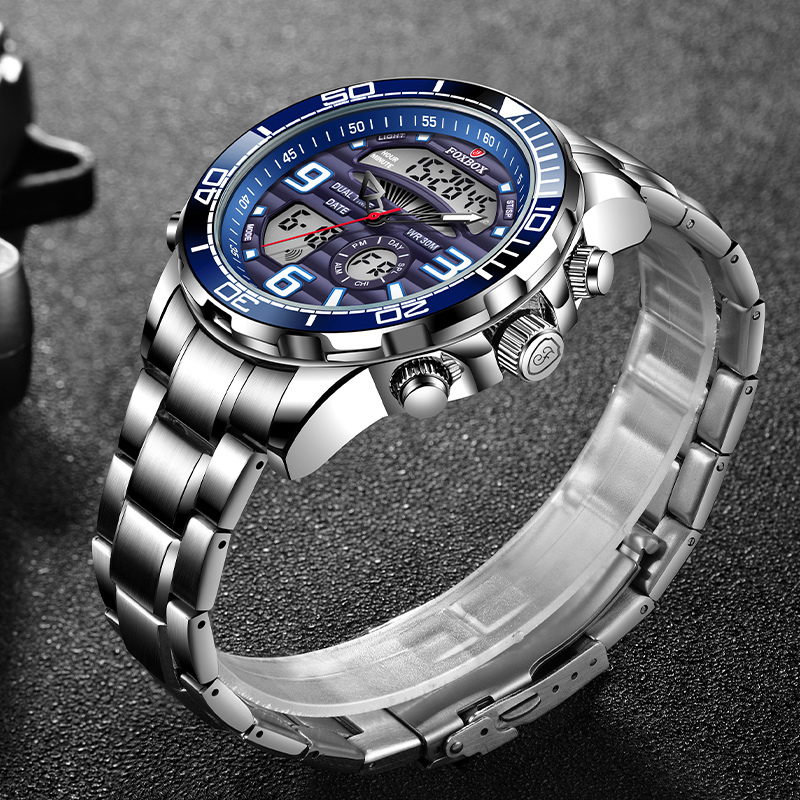 LIGE Men Watch Top Luxury Bran - Minute Repeater Watch ulasan dan harga
