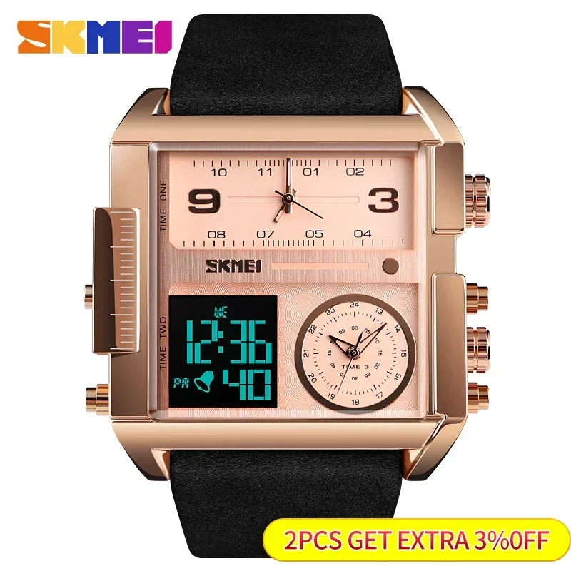 SKMEI Mens Quartz Movement Wat - Luxury Watch Low Price ulasan dan harga