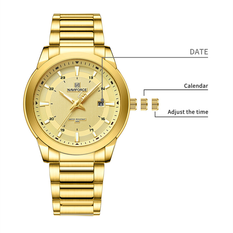 2024 Top Brand NAVIFORCE Mens  - Luxury Watch Magazine ulasan dan harga