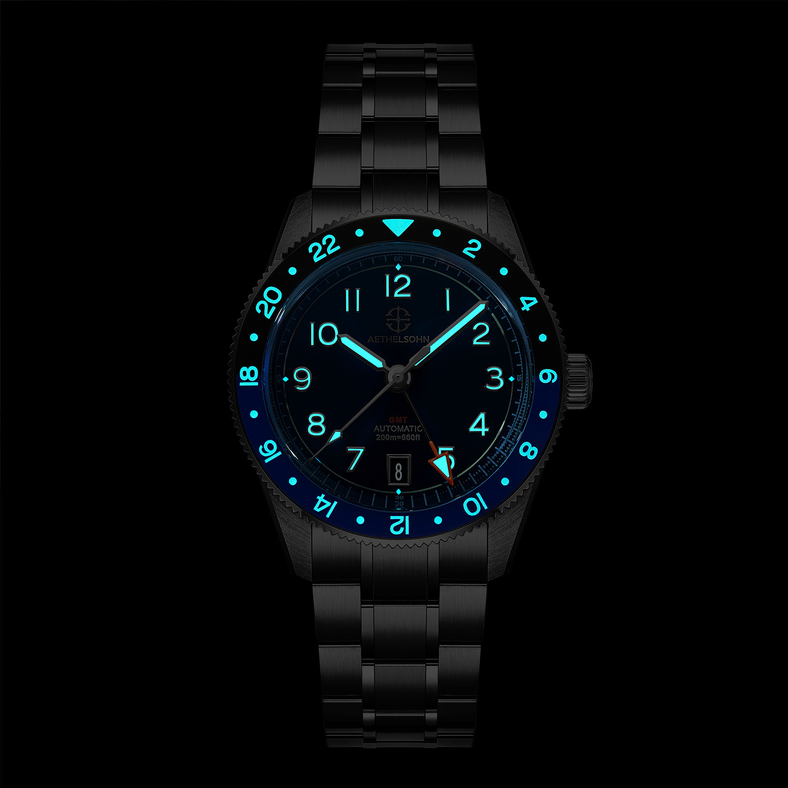 AETHELSOHN Horizon Azure GMT W - Luxury Watch La ulasan dan harga