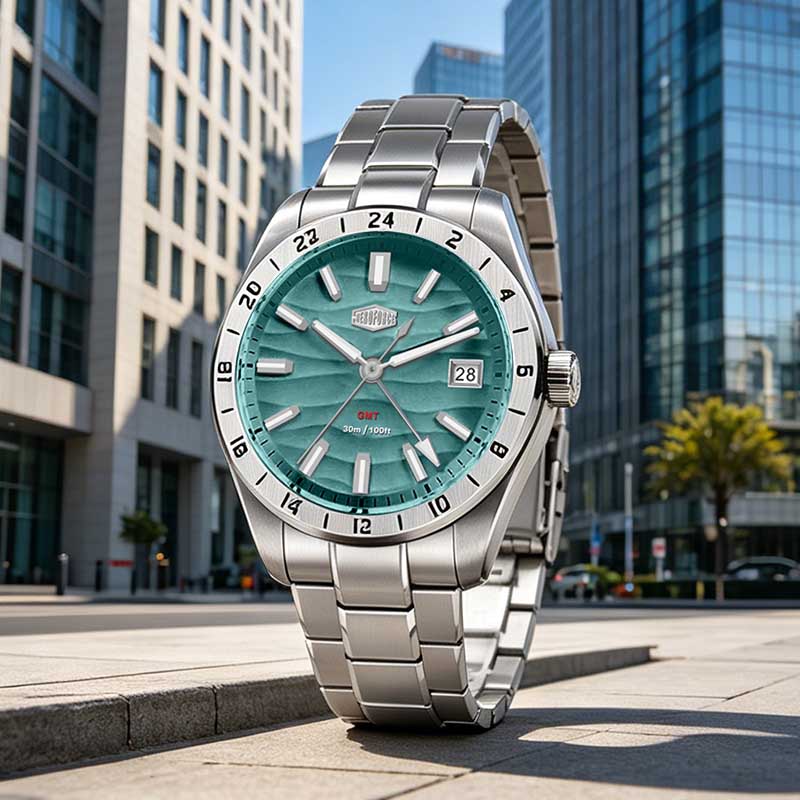HEROFORCE Quality Original GMT - Luxury Watch La ulasan dan harga
