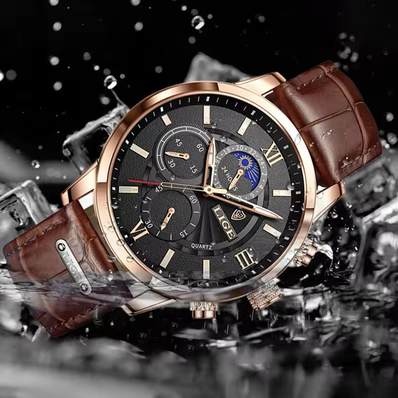 Men's Watches LIGE Top Brand L - Luxury Watch Magazine ulasan dan harga